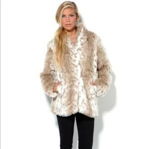 one teaspoon faux fur jacket